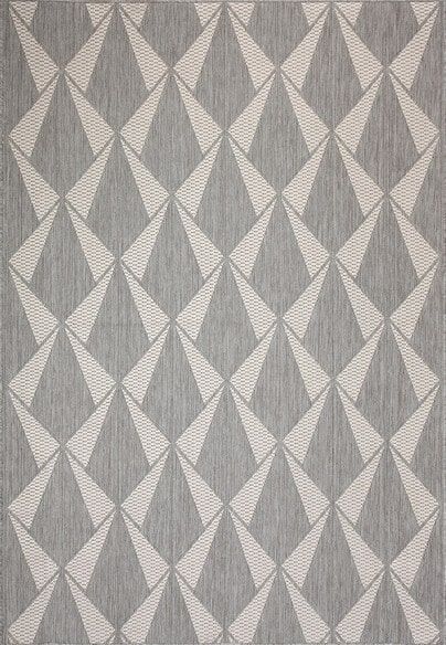 Dynamic Rugs VILLA 1641-190 Ivory and Grey